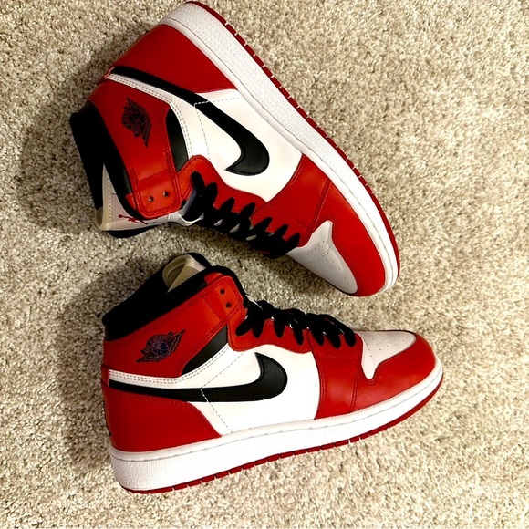 AUTHENTIC 2013 Jordan Retro 1 Chicago GS Sz 6.5/Women’s Sz 8 - Picture 5 of 9